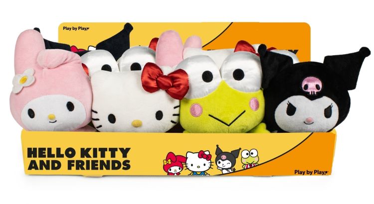 (Mis 1) HELLO KITTY & FRIENDS Peluche 15cm -4ass…x12…x24